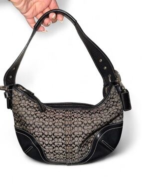 Black Vintage Coach Bag